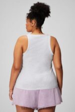 Fabletics urze cinza suave 420HR2161 Regata 100% algodão mulheres - Image 2