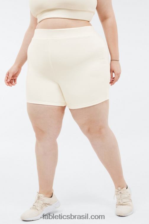Fabletics urze cinza suave/clube atlético 420HR581 short cintura alta veda mulheres - Image 1