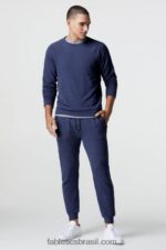 Fabletics urze da meia-noite 420HR3734 a tripulação og homens