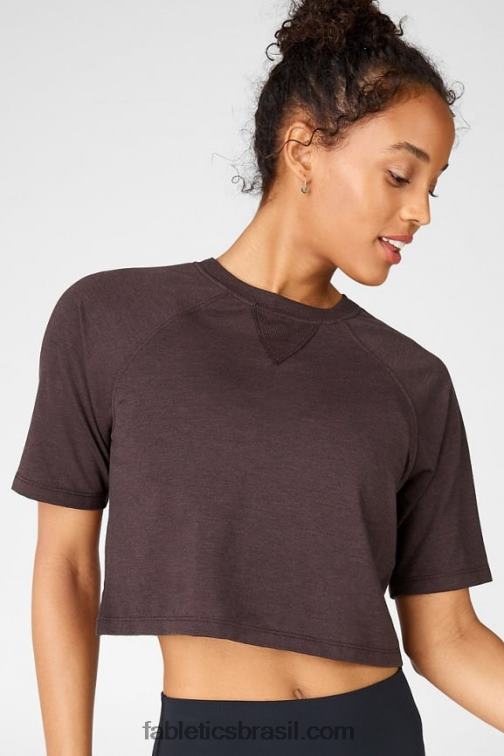 fabletics_urze_ferrugem_420hr2104_camiseta_raglan_manga_curta_loveday_mulheres.jpg Fabletics urze ferrugem 420HR2104 camiseta raglan manga curta loveday mulheres - Image 1