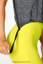 Fabletics urze noturna 420HR2109 bea moletom manga curta mulheres - Image 2
