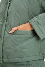 Fabletics verde fumaça 420HR2791 jaqueta acolchoada mulheres - Image 4