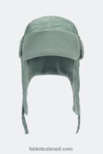 Fabletics verde fumaça 420HR3025 chapéu aviador acolchoado mulheres - Image 3
