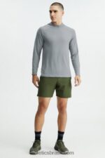 Fabletics verde oliva 420HR3346 o curto fundamental 166 homens - Image 5