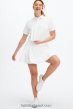 Fabletics vermelho escuro/tijolo 420HR642 saia universal de vôlei de tênis ultra hw mulheres - Image 6