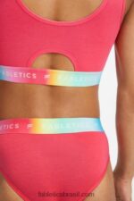 Fabletics vermelho magenta 420HR1583 bralette lounge 24 horas por dia, 7 dias por semana mulheres - Image 6