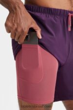 Fabletics vinho com canela 420HR3189 aquele curto (alinhado) 143 homens - Image 2