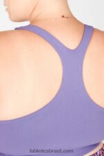 Fabletics violeta 420HR1938 sutiã midi de malha Simone sculpt mulheres - Image 2