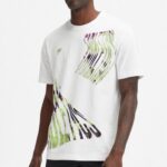 Fabletics wavelética branca 420HR3530 a camiseta r&r homens