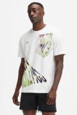 Fabletics wavelética branca 420HR3530 a camiseta r&r homens