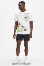 Fabletics wavelética branca 420HR3530 a camiseta r&r homens - Image 3