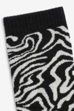 Fabletics zebra marmorizada 420HR2984 meia de desempenho 6" mulheres - Image 2